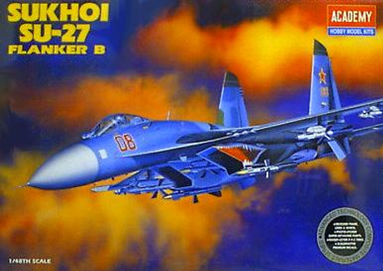 Sukhoi Su-27 Flanker B 1/48 Academy