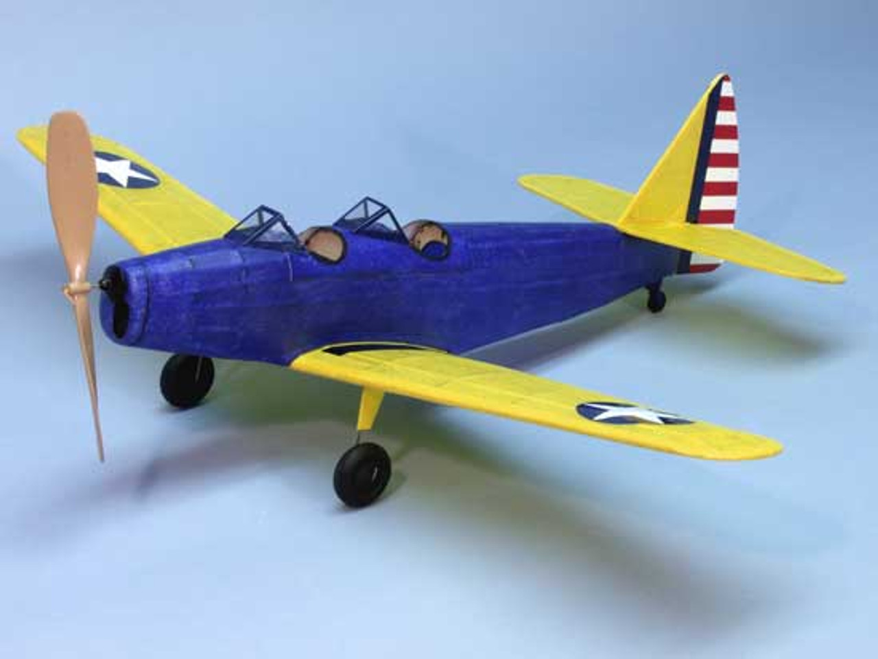Fairchild PT19 Rubber Powered Model Airplane Dumas
