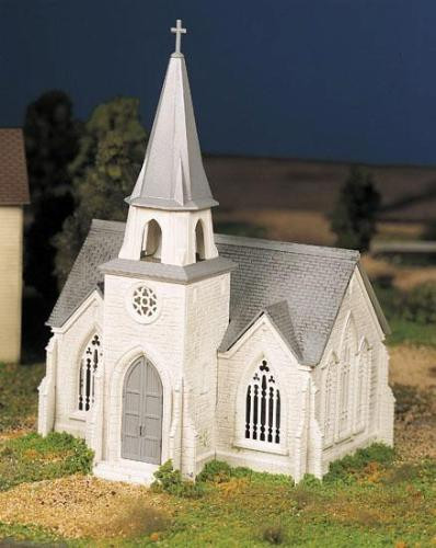 Cathedral Plasticville USA Building Kit O Scale - Main Image