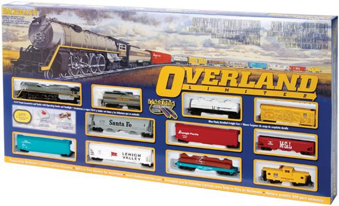 bachmann overland limited train set