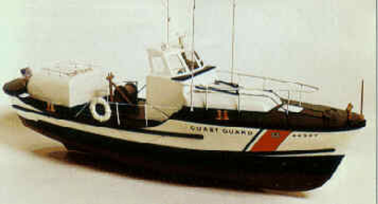 US Coast Guard Lifeboat Wooden Boat Kit Dumas