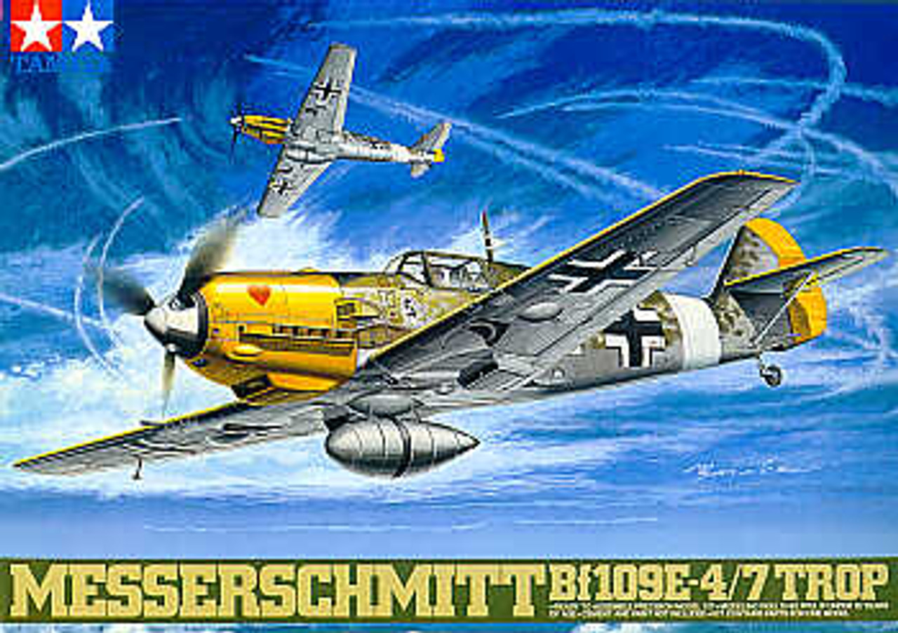 Messerschmitt BF-109E-4-7 Tropical 1/48 Tamiya