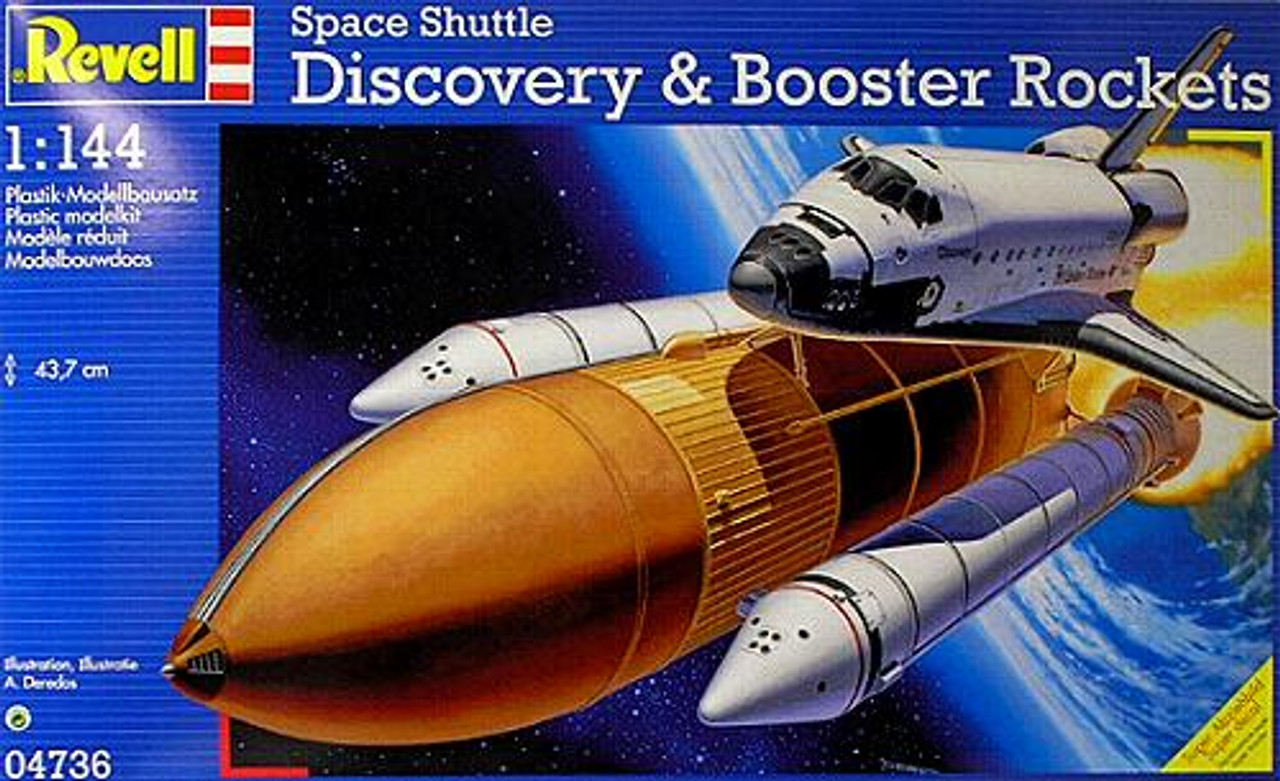 space shuttle discovery model