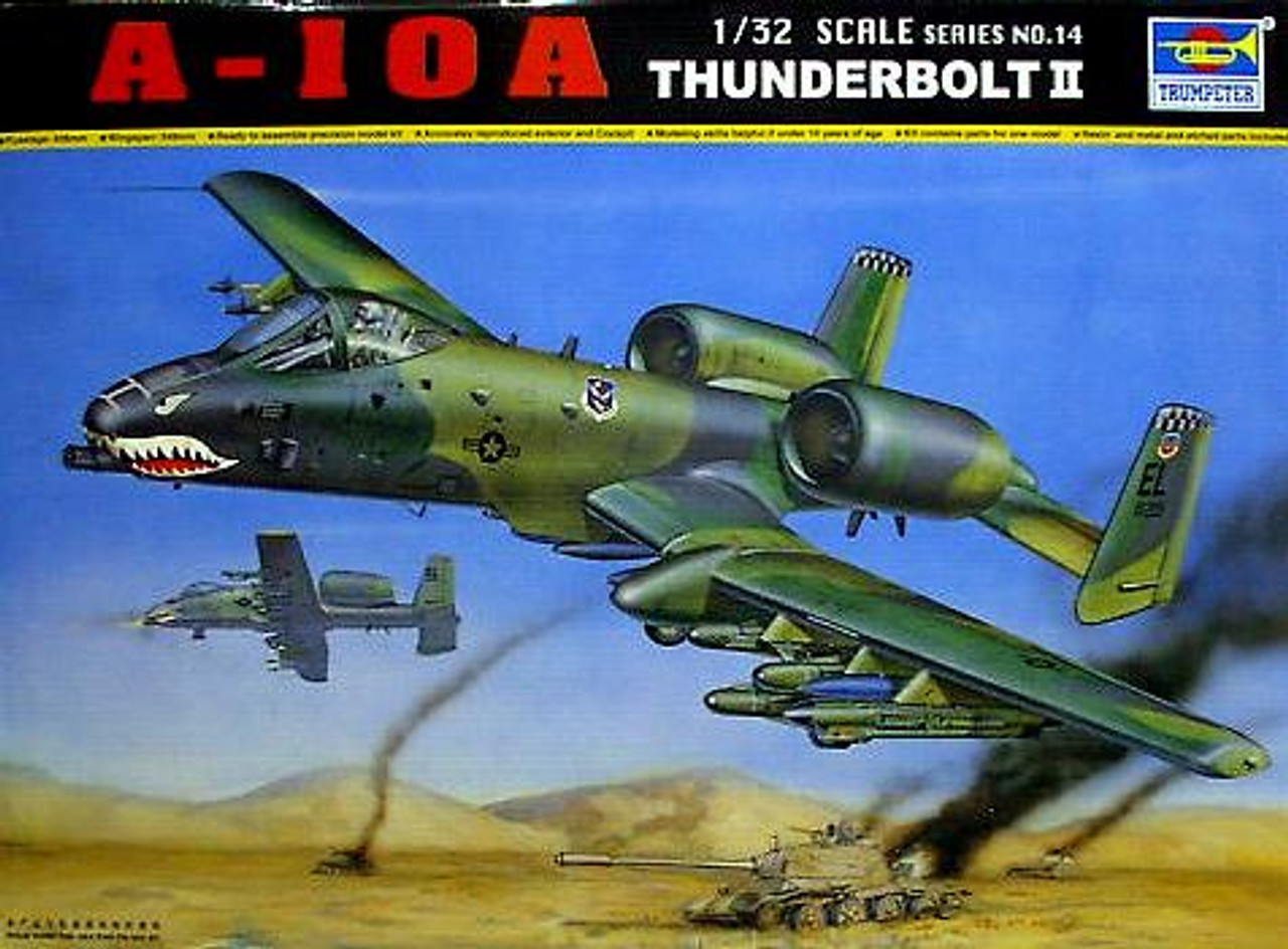 A-10A Warthog Thunderbolt II 1/32 Trumpeter