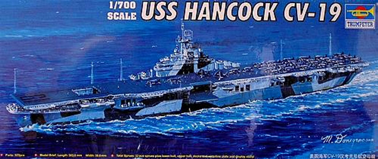 USS Hancock CV-19 1/700 Trumpeter