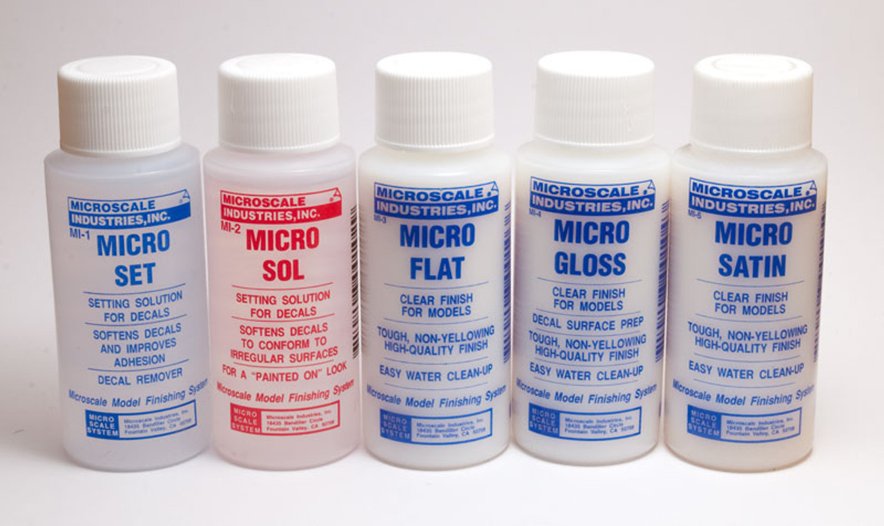 Microscale Model Finishing Products