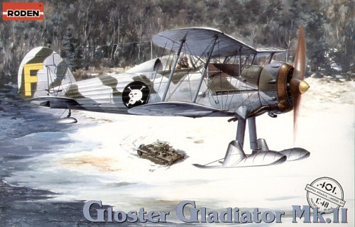 Gloster Gladiator MK11 1/48 Roden