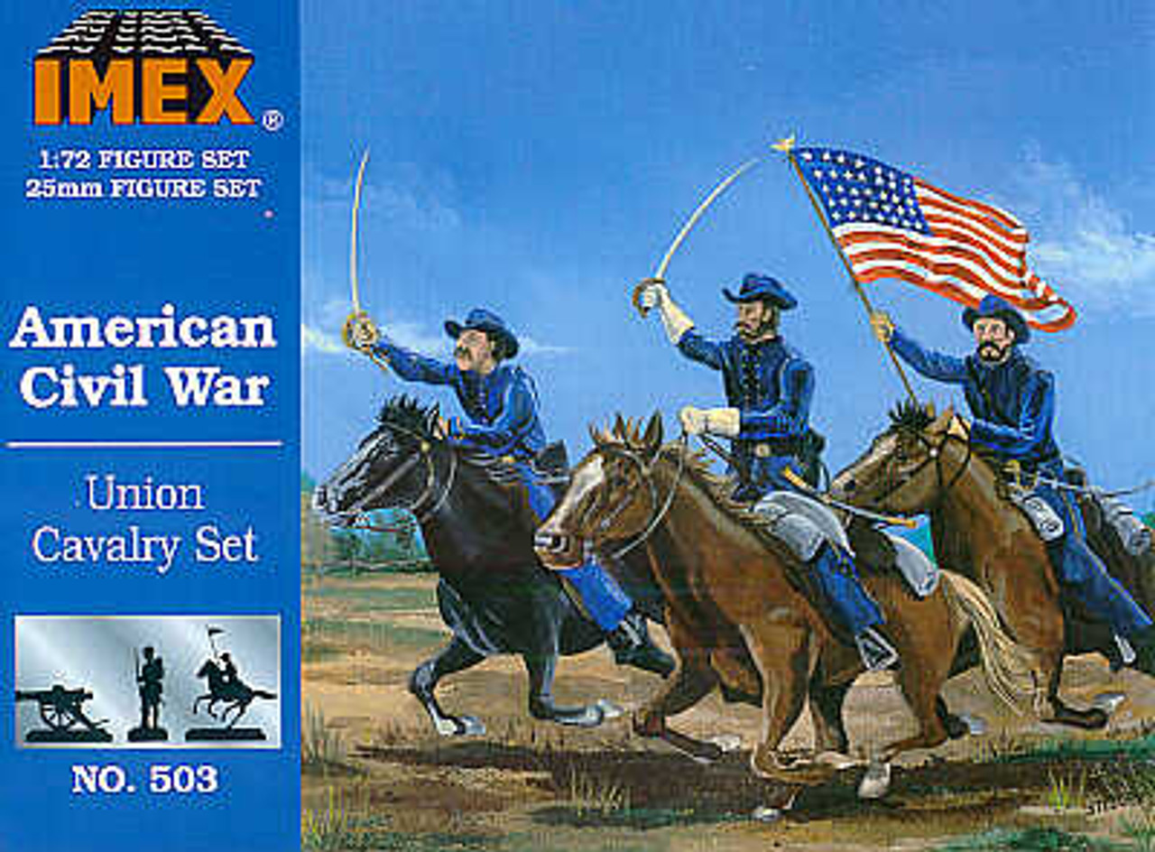 Confederate Cavalry Set ACW 1/72 Imex Wargames 504 