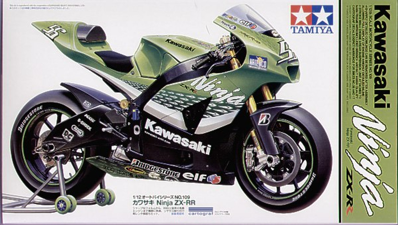 Kawasaki Ninja ZX-RR Motorcycle 1/12 Tamiya