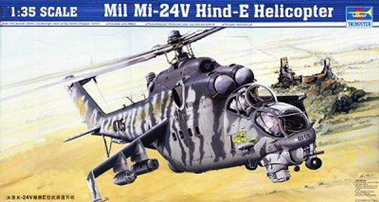 MI-24V Hind 1/35 Trumpeter