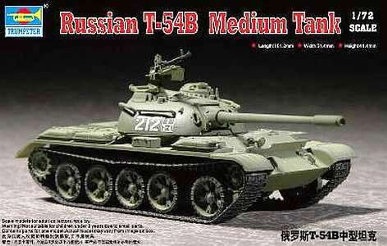 RUSSIAN T-55 T54A T-54B 【TRUMPETER】 Trumpeter 1/35 00338 Russian T-54B Model 1952 | eBay