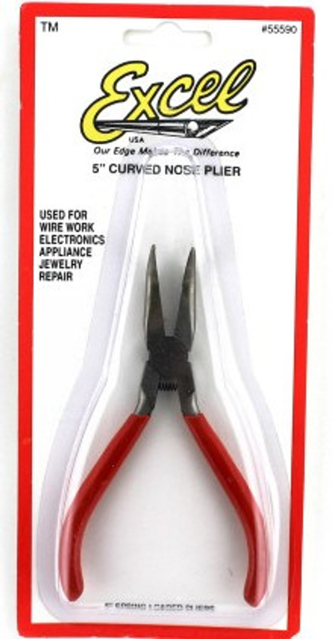 Excel 5in Curved Nose Pliers