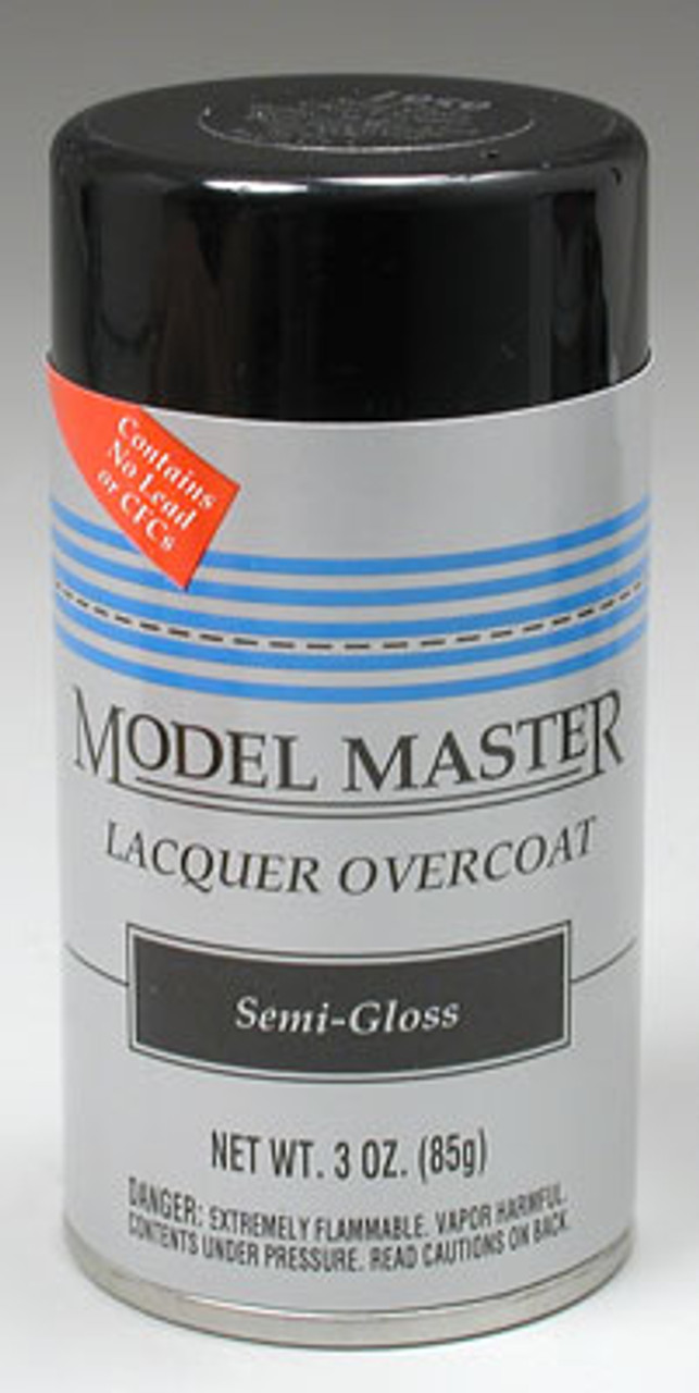 Testors Spray Lacquer 3oz, Clear Coat