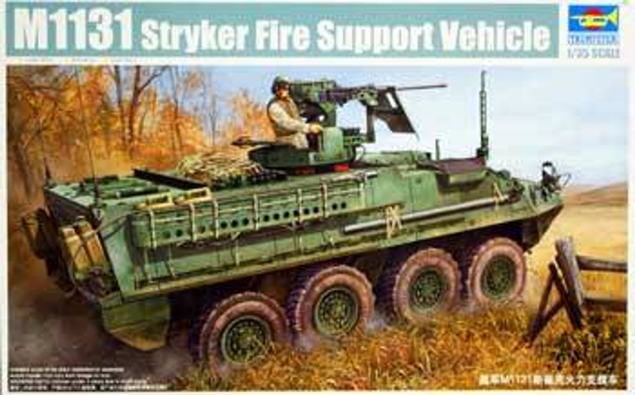 TRUMPETER 1/35 M1131 STRYKER FIRE SUPPORT VEHICLE KIT 00398