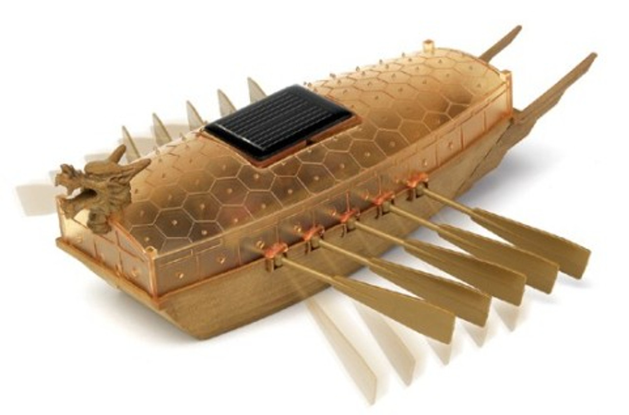 Solar Powered Turtle Ship (Approx. 6