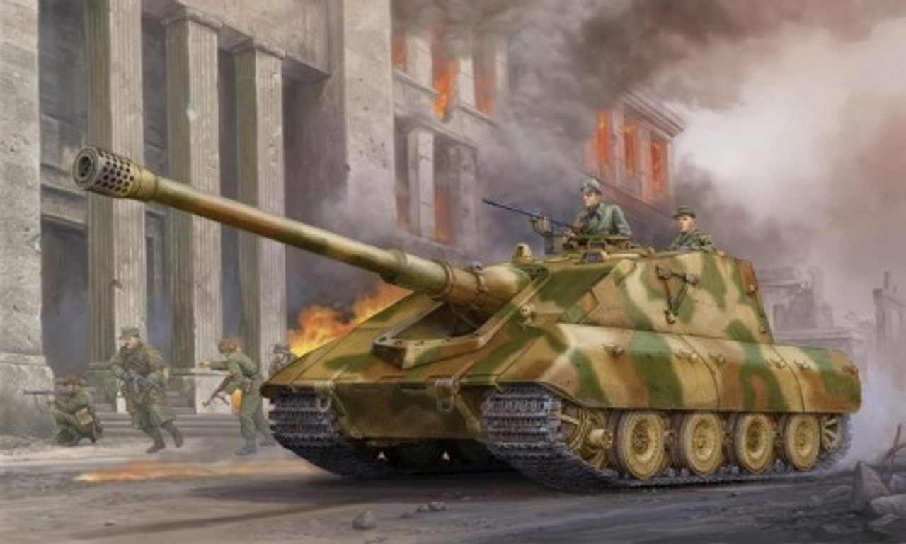 German Jagdpanzer E100 Super Heavy Tank 1/35 Trumpeter