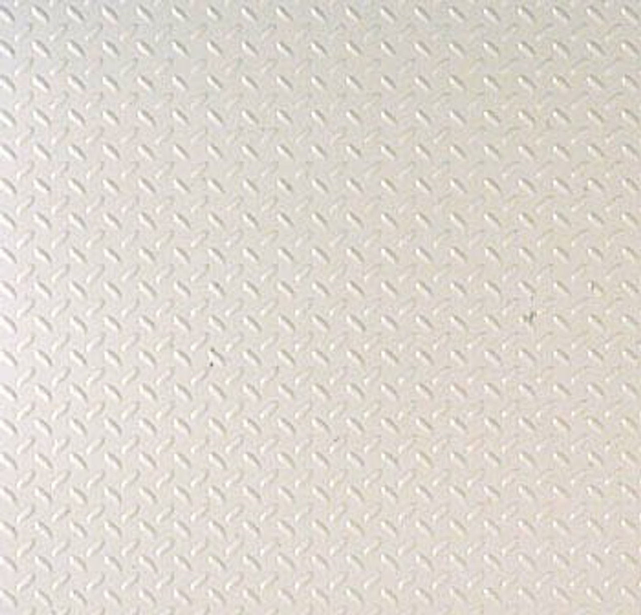O Diamond Plate Plastic Pattern Sheet (2) Plastruct Supplies