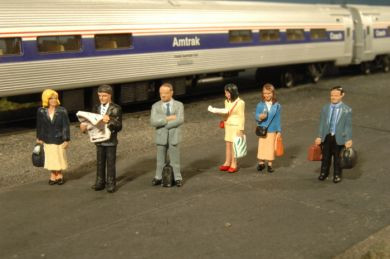 Bachmann SceneScapes O Scale Figures Lot of 3 - People, Workers