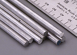 3/16"x12" Solid Aluminum Rod (8) K&S Engineering