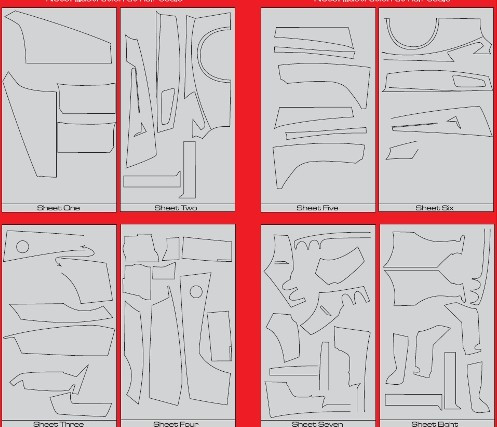Enzo Ferrari Template Comp. Fiber Twill 