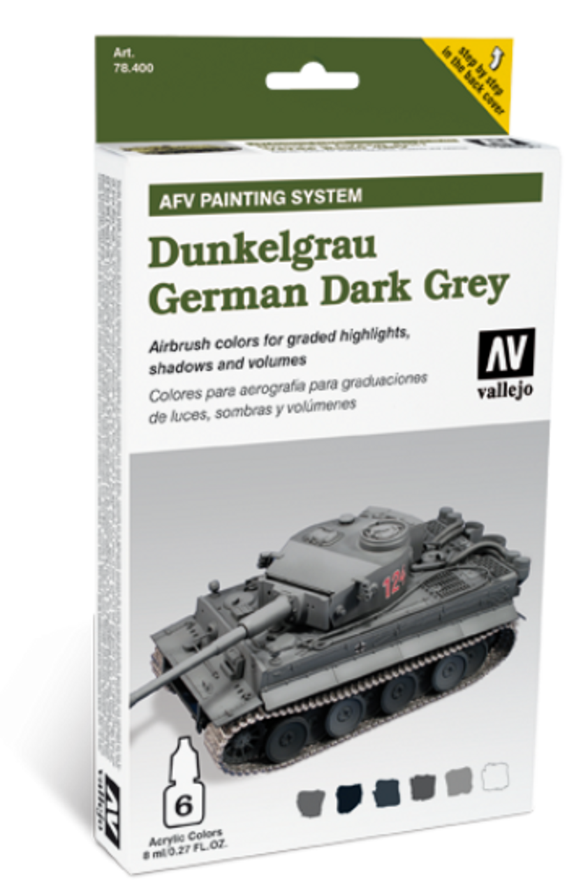 Vallejo Paint 17ml Bottle Highlight German Tankcrew I (Field Grey