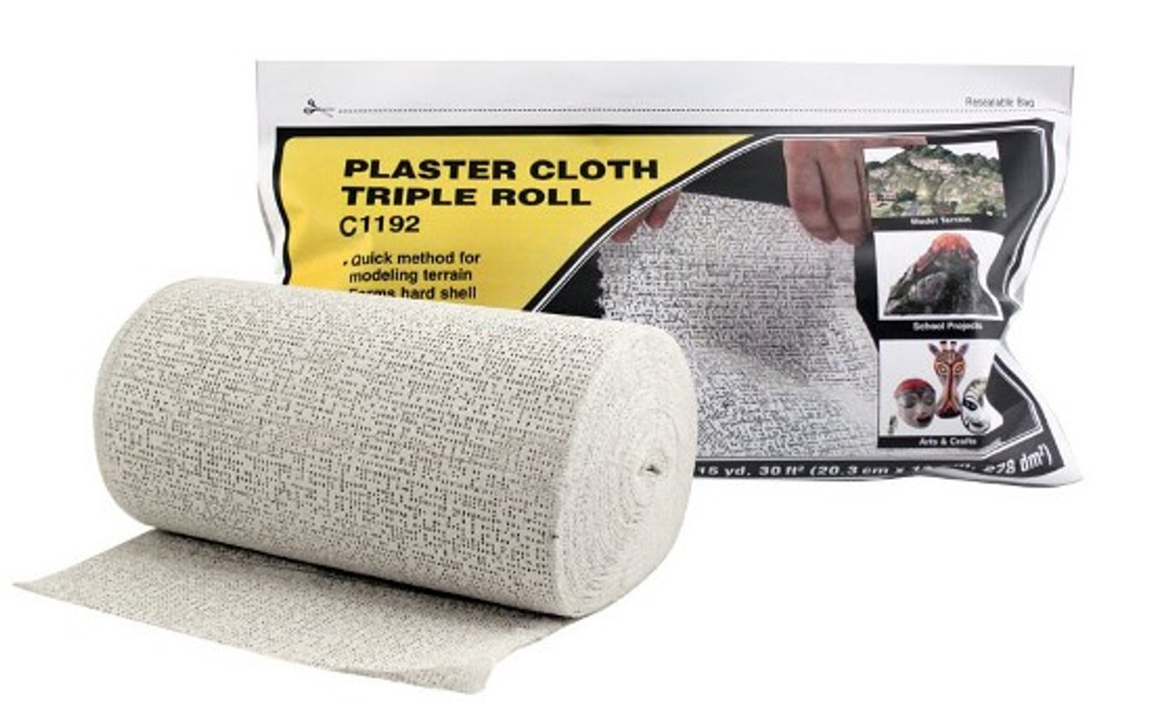 Woodland Scenics Plaster Cloth - Triple Roll