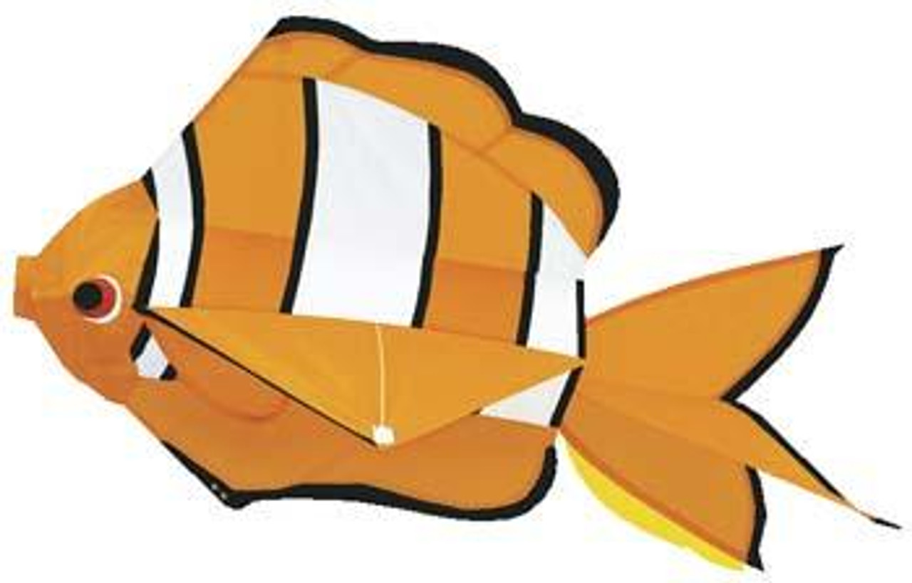 27x 18 Clown Fish 3-D Nylon Kite Gayla