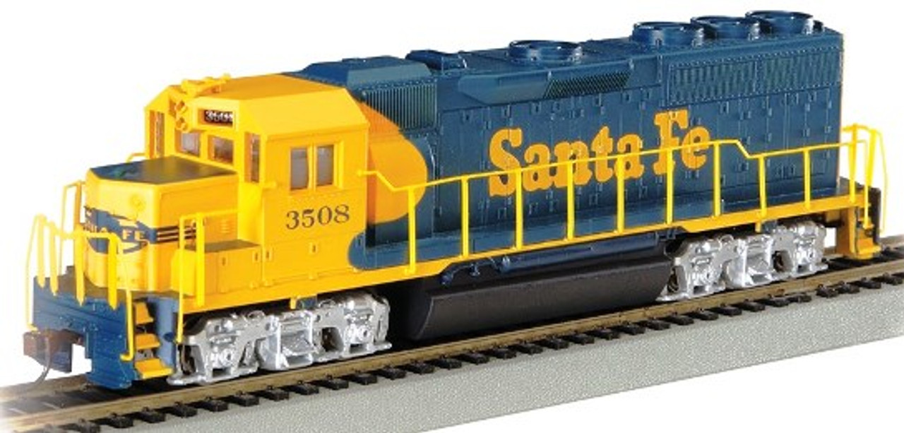 Santa Fe #3508 (Blue & Yellow) GP40 Diesel Locomotive DCC