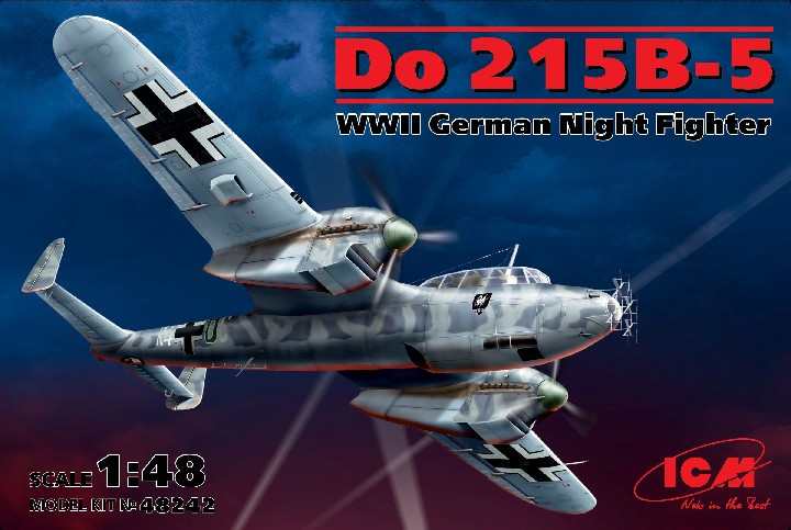 航空機・ヘリコプター ICM 1/48 Do 215B-5 Do 215B-5 German Night Fighter 1/48 ICM