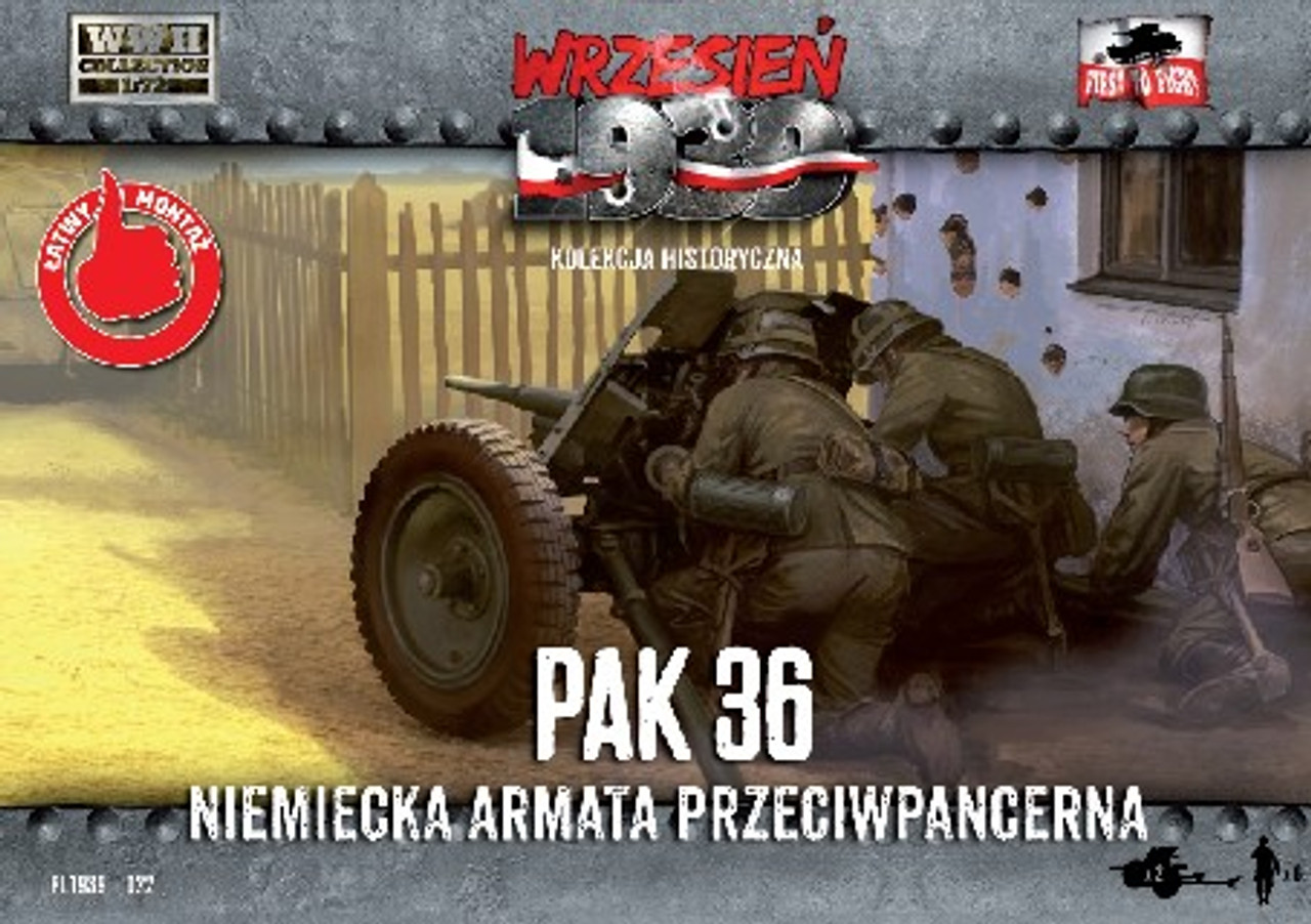 HAT 1/72 Pak 36 Anti-Tank Gun Nº 8149 