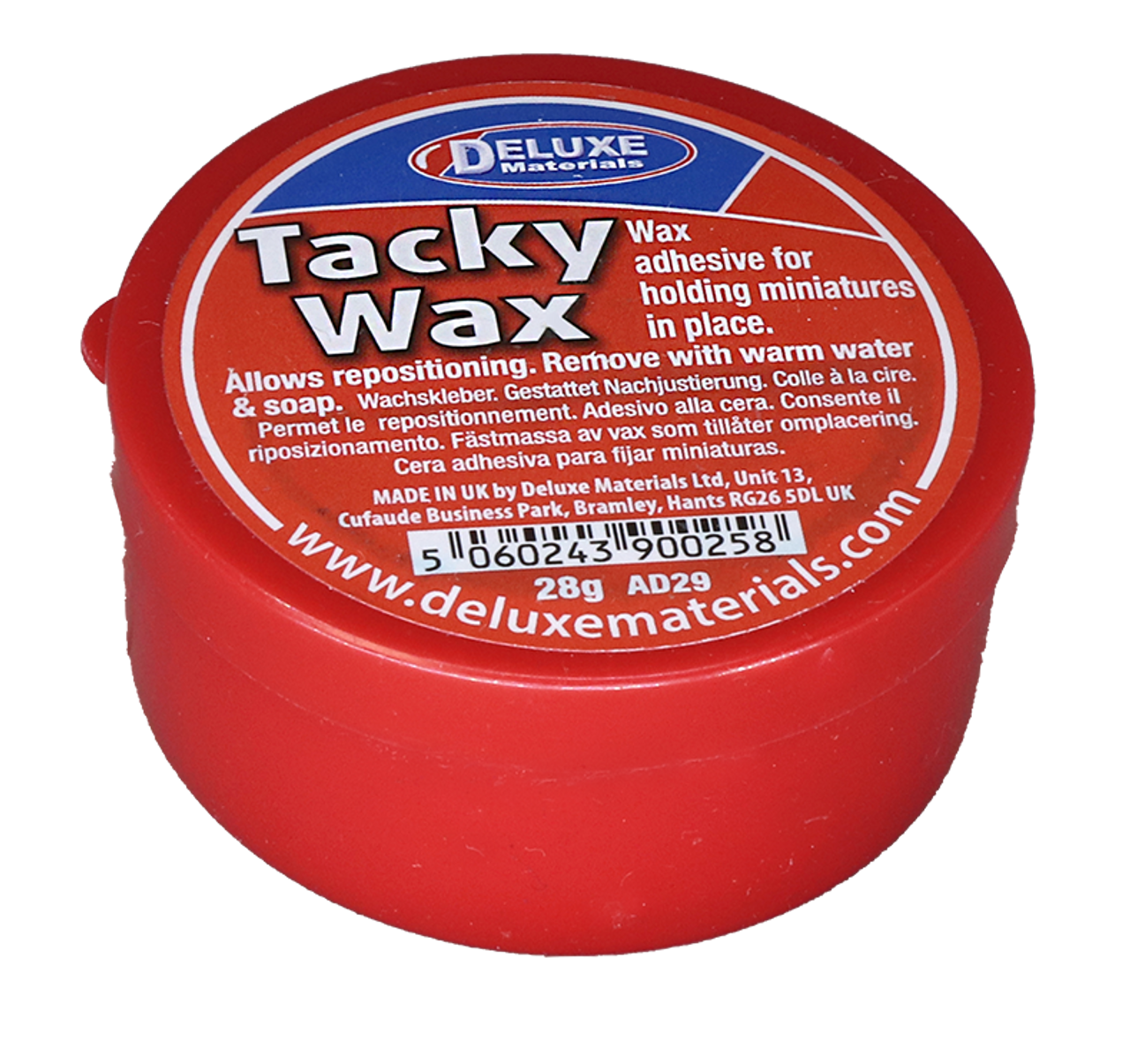 Tacky Wax Deluxe Materials
