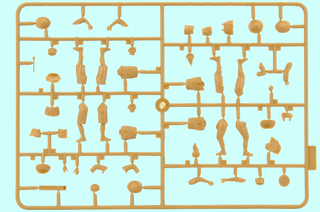 WWI ANZAC (Australian & New Zealand) Infantry 1915 (4) 1/35 ICM Models