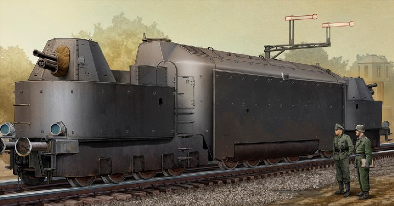 German Armored Train Panzertriebwagen Nr16 1/35 Trumpeter