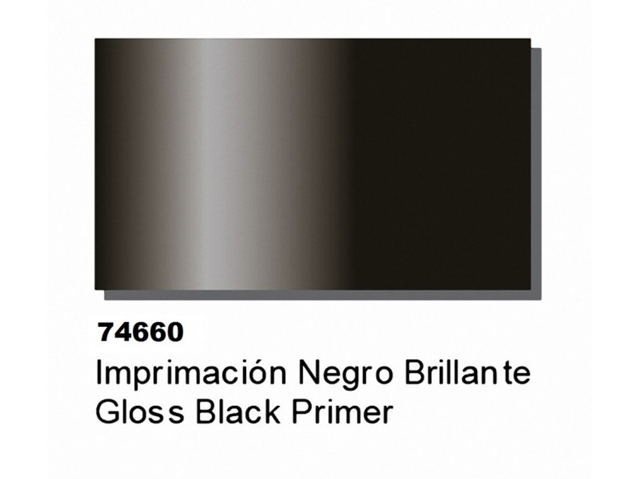 Vallejo Metal Color - Gloss Black Primer (200ml)