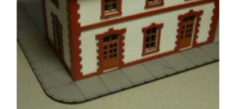 LaserCut ConcreteType Sidewalk HO Scale Bachmann Trains