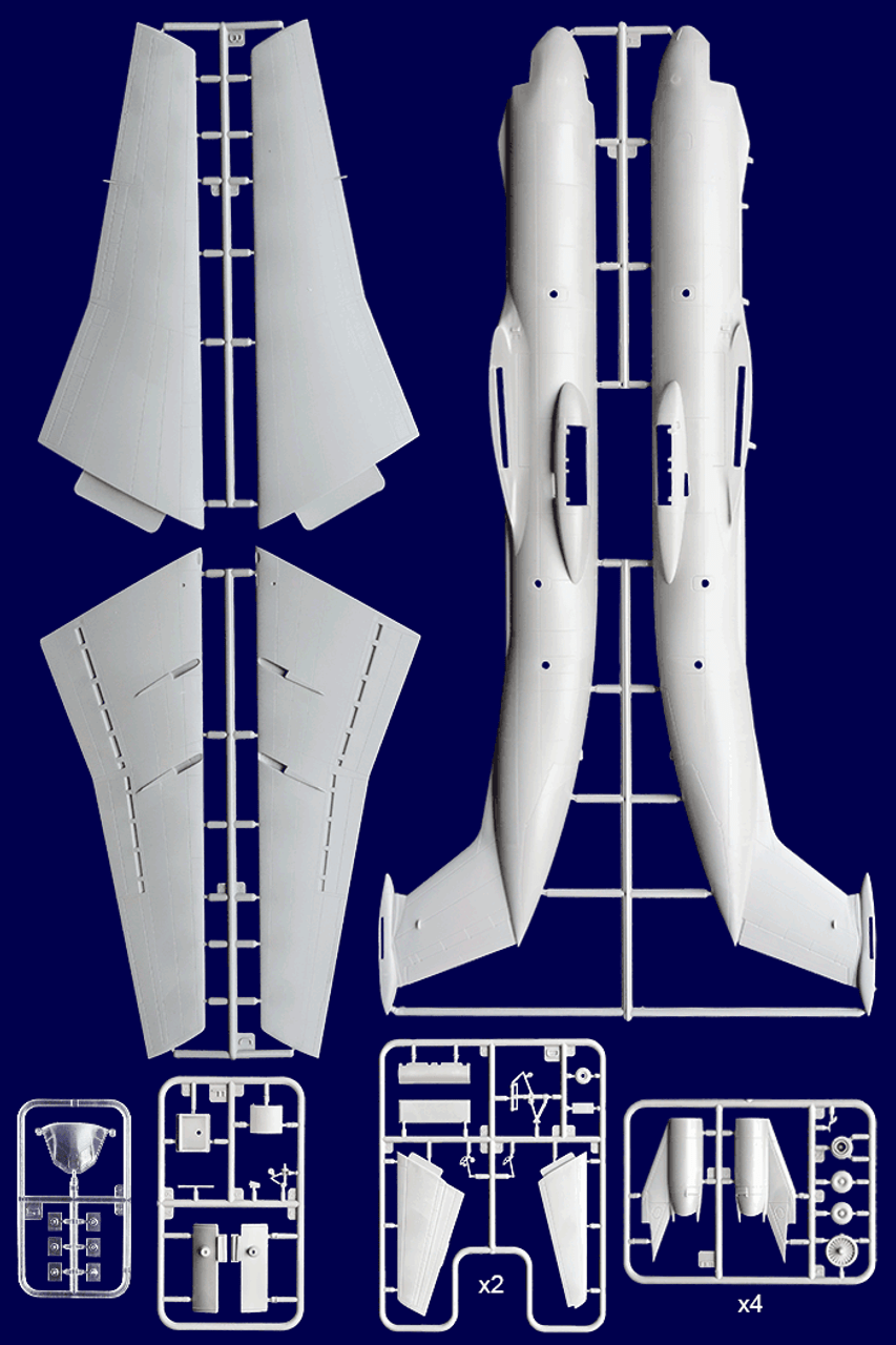 【未開封品】RODEN C-141B Starlifter C-141B Starlifter USAF Strategic Airlifter Aircraft 1/144 Roden