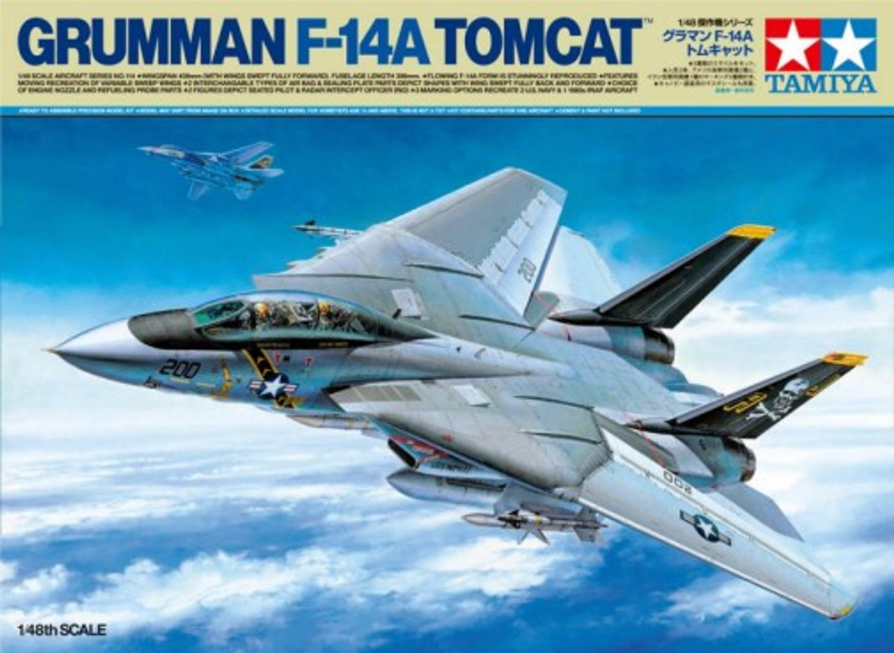 F-14A Tomcat Fighter 1/48 Tamiya