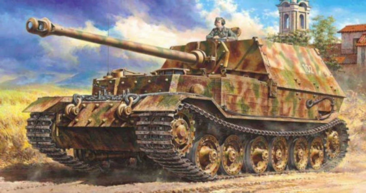 German Elefant Heavy Tank Destroyer 1/48 Tamiya Models