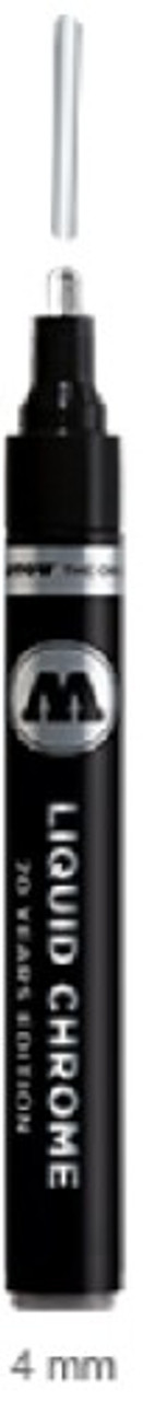 4mm Wide Tip Liquid Chrome Mirror Effect Marker
