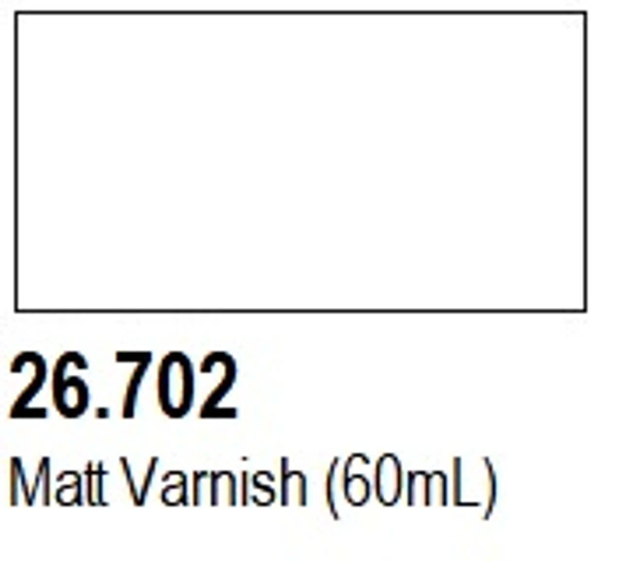 Vallejo - 26.702 Mecha Matt Varnish - 60ml