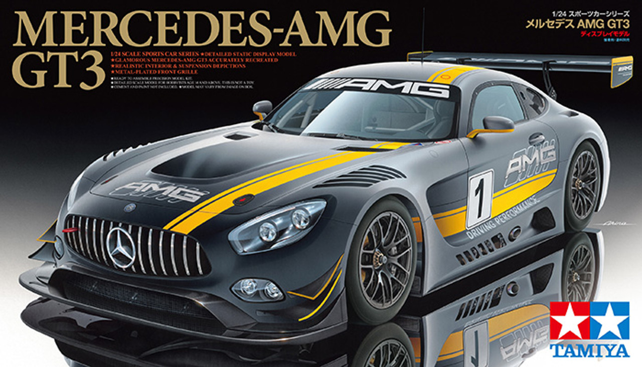 Mercedes AMG GT3 Race Car 1/24 Tamiya