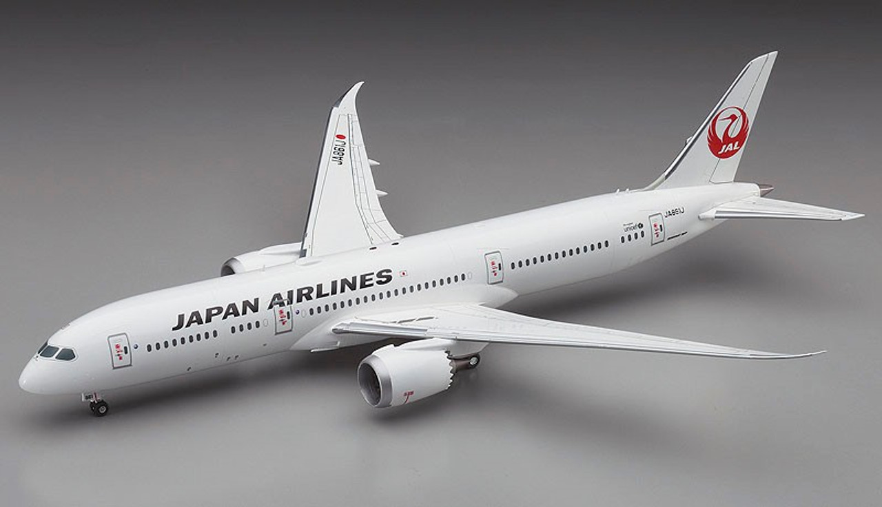 B787-9 JAL Commercial Japan Airliner 1/200 Hasegawa