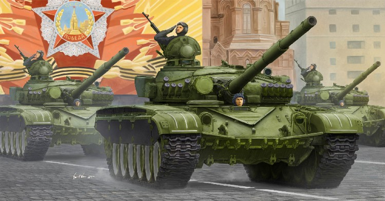 Russian T72a Mod 19 Main Battle Tank 1 35 Trumpeter