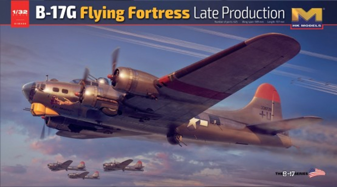 B 17g Flying Fortress Late Production Heavy Bomber 1 32 Hk Models