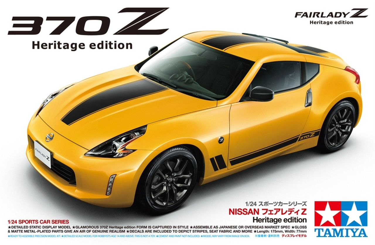 Nissan 370Z Heritage Edition Car 1/24 Tamiya Models