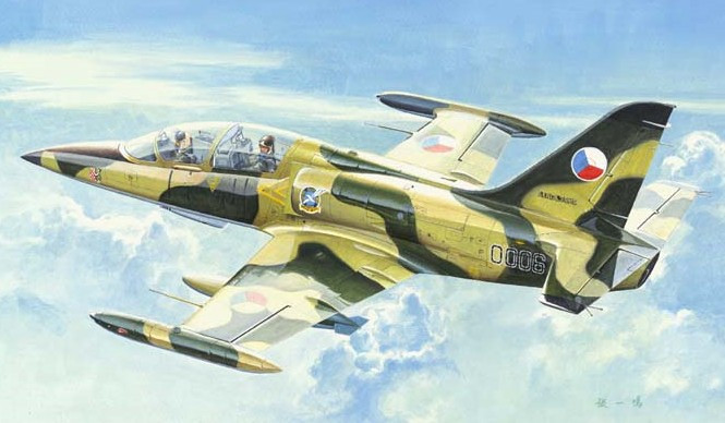 Aero L-39MS/L-59 Super Albatross Jet Trainer 1/48 Trumpeter