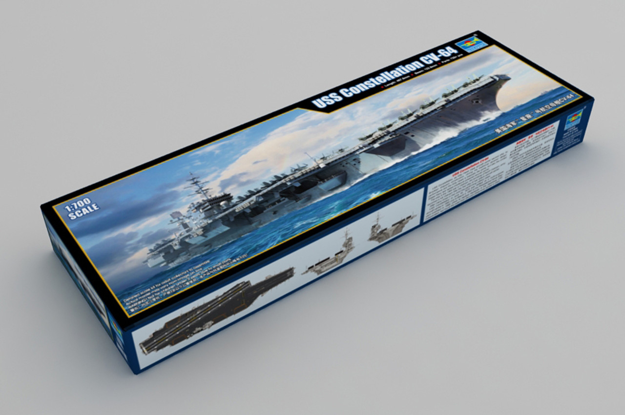 トランペッター 1/700 アメリカ海軍 空母 CV-64 コンステレーション プラモデル 06715 z2zed1b USS Constellation CV-64 Aircraft Carrier 1/700 Trumpeter
