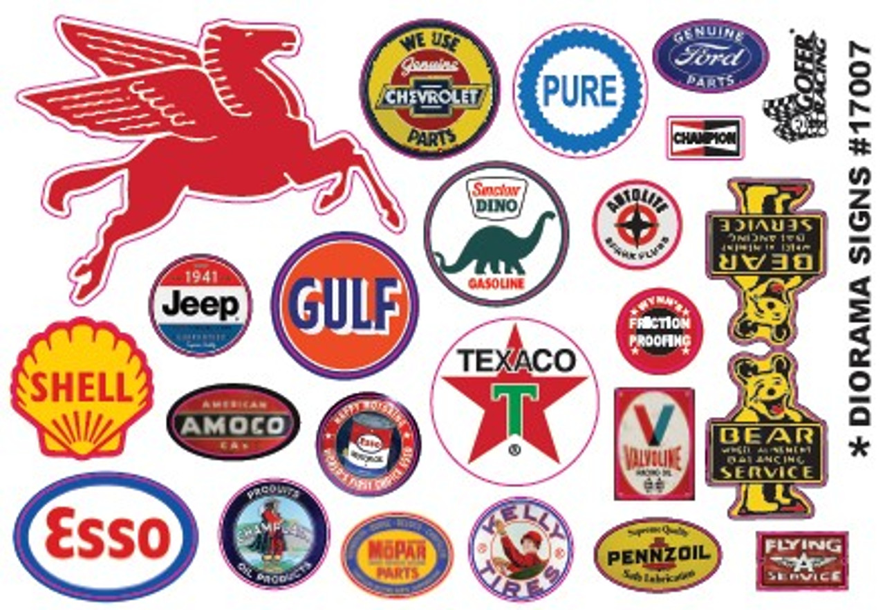 Vintage Oil Logos