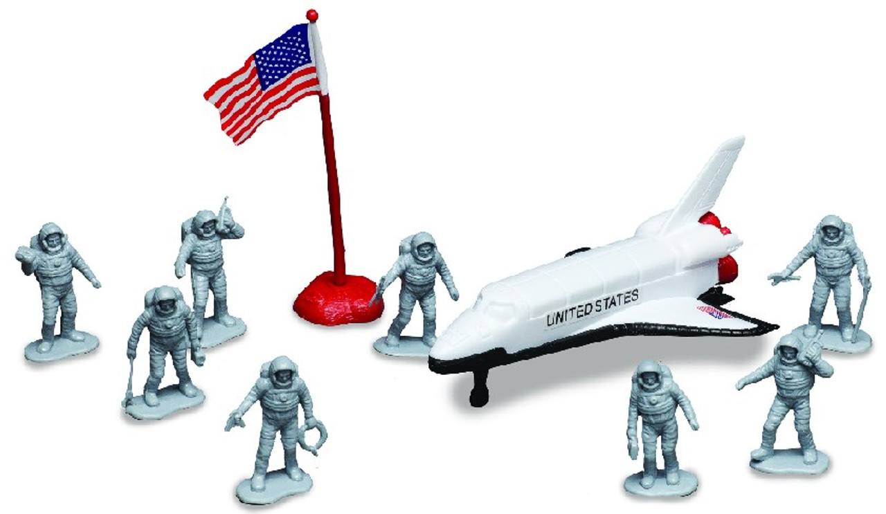 plastic astronaut figures