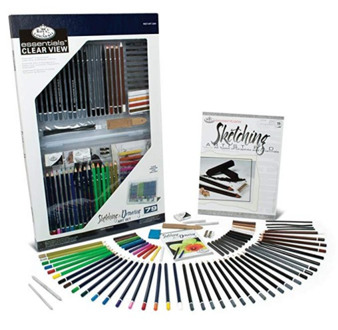 35-Piece Black Series™ Sketching Art Set | DeSerres